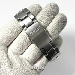 Citizen Attesa GMT Eco Drive Quartz Watch Mens 37mm World Time Wrist 16cm