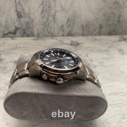 Citizen Attesa GMT Solar Titanium Watch 42mm World Time Quartz Lightweight