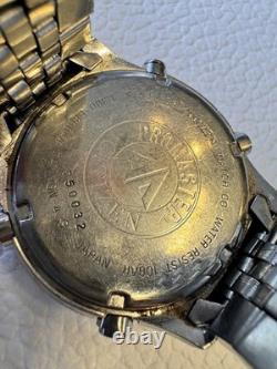 Citizen C300 E80044 World Time Chronograph UTC GMT Timer Stopwatch Alarm 42mm uk