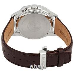 Citizen Calendrier World Time Eco-Drive Brown Dial Men's Watch BU2020-29X