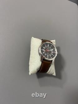 Citizen Eco-Drive GMT 38mm Black Dial 100m Men's Watch