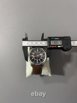 Citizen Eco-Drive GMT 38mm Black Dial 100m Men's Watch