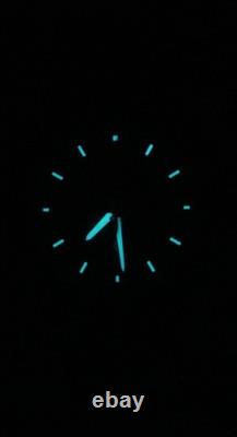 Citizen Eco-Drive GMT Chronograph Titanium Blue Dial 100M Men's Watch AT8238-84L
