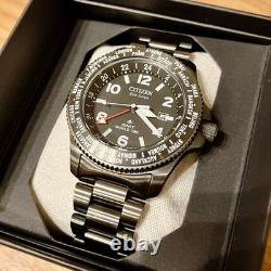 Citizen Eco Drive GMT World Time ProMaster BJ7107 83E Watch Timepiece
