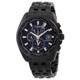 Citizen Eco-Drive Perpetual Alarm World Time GMT Black Dial Men's Watch