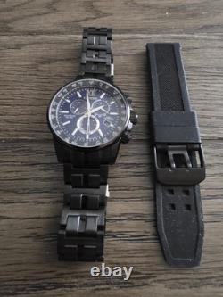Citizen Eco-Drive Perpetual Chronograph GMT Blue Dial-CB5885-85L