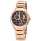 Citizen Eco-Drive Perpetual GMT Brown Dial Men's Watch BL8163-50X