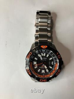 Citizen Eco-Drive Promaster GMT Men's Dive Watch 44MM BJ7129-56E