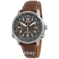Citizen Eco-Drive Promaster Sky Perpetual World Time Brown Dial Men's Watch