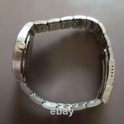 Citizen Eco-Drive Wristwatch GMT Silver Stainless Date Ready to Use Now