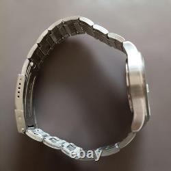 Citizen Eco-Drive Wristwatch GMT Silver Stainless Date Ready to Use Now