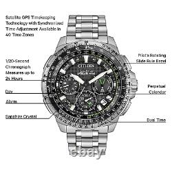 Citizen Men's $1395 Eco-drive Satellite Wave Watch, Gps, World Time Cc9030-51e