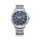 Citizen Men's Eco-Drive Perpetual GMT Blue Dial Watch BL8160-58L NEW