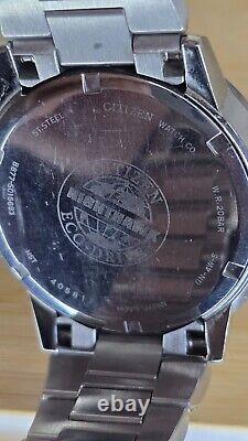 Citizen Men's Eco-Drive Promaster GMT Nighthawk WR200 Dual Time Watch with Date