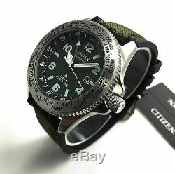 Citizen Men's Promaster GMT World Time Eco-Drive Watch BJ7100-23X NEW