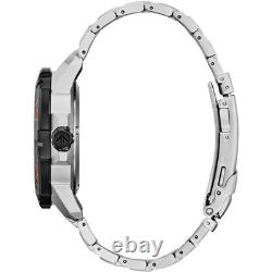 Citizen Men's Watch Promaster GMT Black and Orange Bezel Bracelet BJ7129-56E