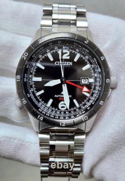 Citizen NB6046-59E Promaster Air Automatic GMT Sapphire Black Dial Men's Watch