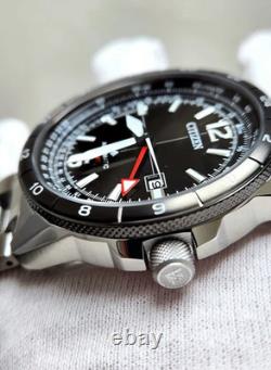 Citizen NB6046-59E Promaster Air Automatic GMT Sapphire Black Dial Men's Watch