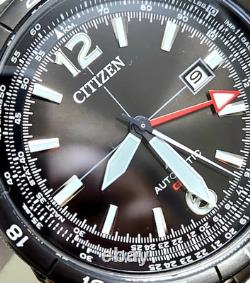 Citizen NB6046-59E Promaster Air Automatic GMT Sapphire Black Dial Men's Watch