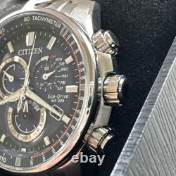 Citizen PCAT Perpetual Alarm World Time Chronograph Blue Dial Men's Watch