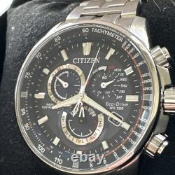 Citizen PCAT Perpetual Alarm World Time Chronograph Blue Dial Men's Watch