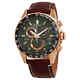 Citizen PCAT World Time Chronograph Green Dial Men's Watch CB5919-00X