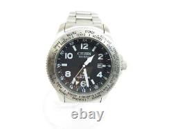 Citizen PROMASTER BJ7100-82E eco-drive LAND series GMT wristwatch UA9105
