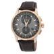 Citizen Perpetual World Time Chronograph Grey Dial Men's Watch AT8113-12H