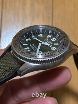 Citizen ProMaster Eco-Drive GMT World Time Watch 45mm NB/NA wrist 17.5cm/6.9in