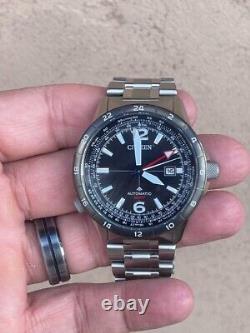 Citizen Promaster Air/Sky Automatic GMT Watch NB6046-59E (MSRP at $1125)