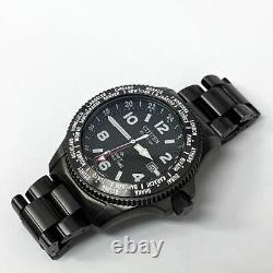 Citizen Promaster B877-R011626 Eco Drive World Time GMT Solar Mens Watch Auth