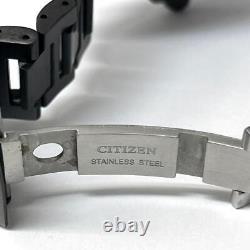 Citizen Promaster B877-R011626 Eco Drive World Time GMT Solar Mens Watch Auth