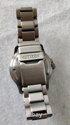 Citizen Promaster BJ7110-11E Eco-Drive GMT Super Titanium Diver with Extra Bands