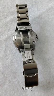 Citizen Promaster BJ7110-11E Eco-Drive GMT Super Titanium Diver with Extra Bands