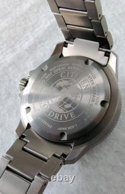 Citizen Promaster BJ7110-11E Eco-Drive GMT Super Titanium Diver with Extra Bands