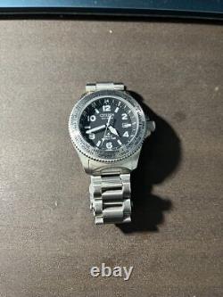 Citizen Promaster Eco-Drive BJ7100-82E Date Men's World Time GMT Watch