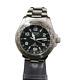 Citizen Promaster Eco Drive GMT B877-R011618 Date World Time Solar Watch Silver