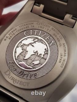 Citizen Promaster GMT Land Titanium Eco Drive Watch PLS READ DESCRIPTION