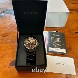 Citizen Promaster GMT World Time Eco Drive Solar Mens Watch Authentic Working Citizen Promaster GMT World Time Eco Drive Solar Mens Watch Authentic Working