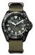 Citizen Promaster Land GMT Sapphire Glass Nylon Strap Military Green- BJ7155-05X
