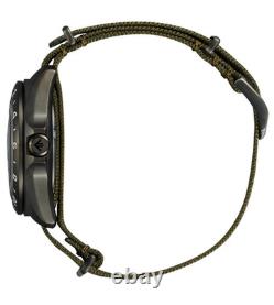 Citizen Promaster Land GMT Sapphire Glass Nylon Strap Military Green- BJ7155-05X
