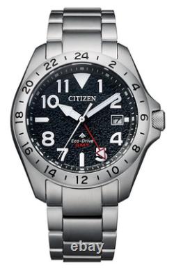 Citizen Promaster Land GMT Sapphire Glass Stainless Steel Watch BJ7150-50E