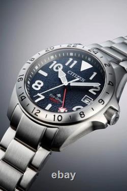 Citizen Promaster Land GMT Sapphire Glass Stainless Steel Watch BJ7150-50E