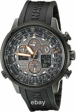 Citizen Promaster Navihawk A-T Eco Drive Black Dial Men's Watch JY8035-04E NEW