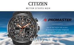 Citizen Promaster Navihawk A-T Eco-Drive Solar Black JY8035-04E Water Resistant