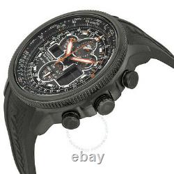 Citizen Promaster Navihawk A-T Eco-Drive Solar Black Orange AT JY8035-04E Japan