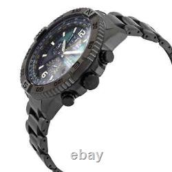 Citizen Promaster Navihawk A-T Perpetual World Time Chronograph GMT Green Dial