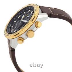Citizen Promaster Perpetual Alarm World Time Chronograph GMT Black Dial Men's