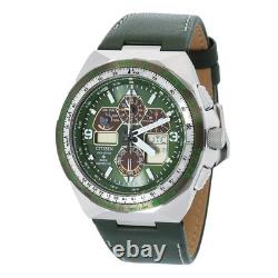 Citizen Promaster Skyhawk A-T Chronograph Green Dial Men's Watch JY8147-01X