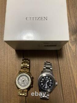 Citizen Rare Set Promaster GMT BJ7100 Silver World Time GMT B876 used 107